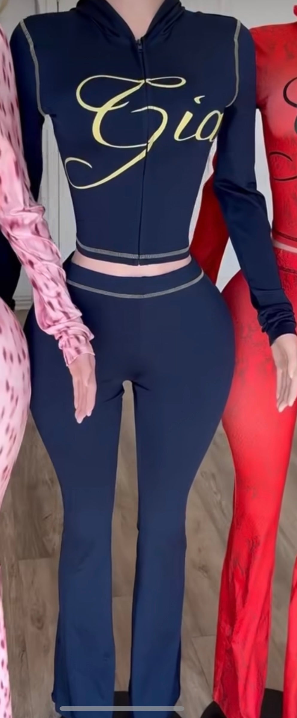 “GIA” Set (Navy Blue)