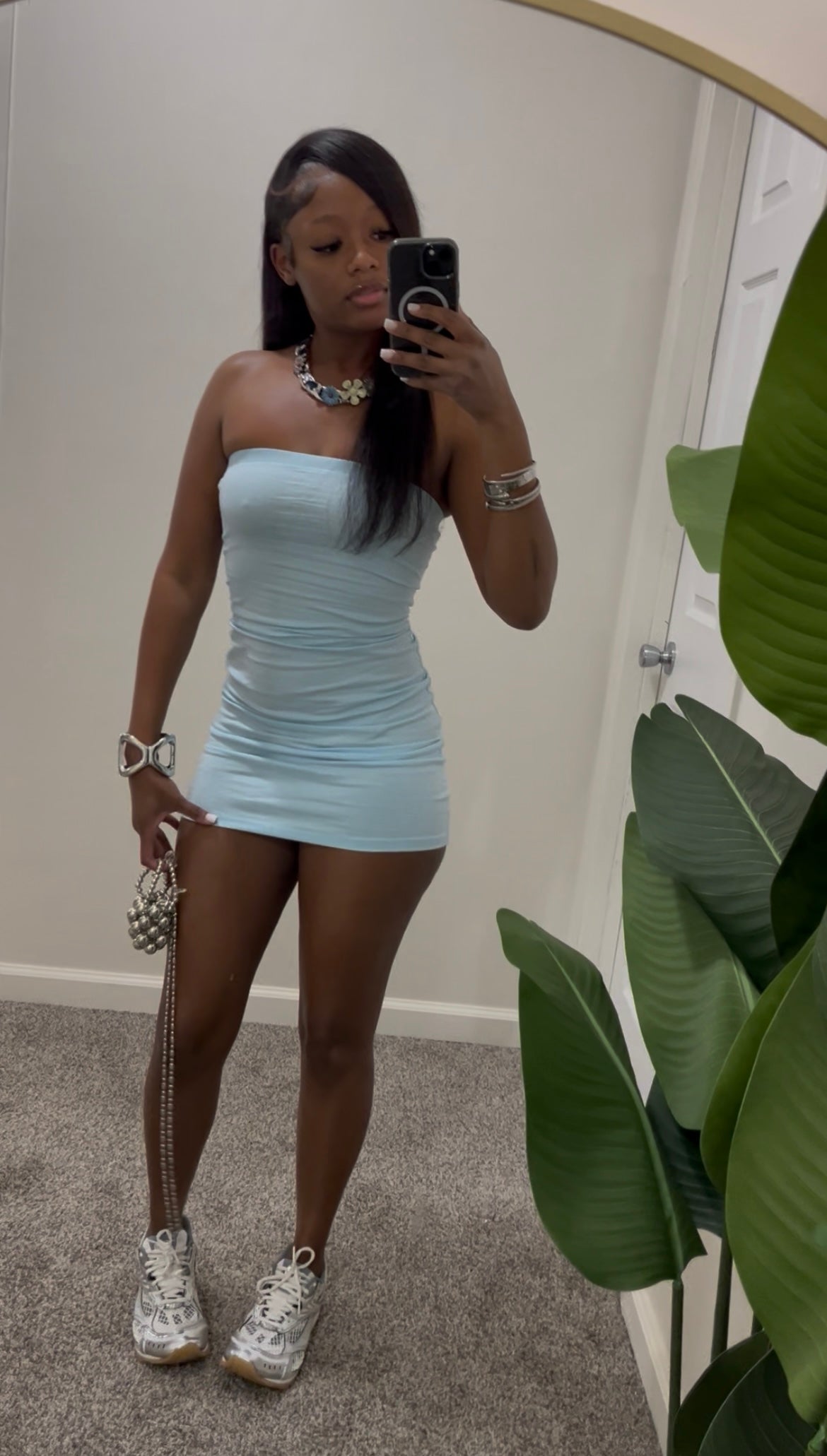 “ARIA” Dress (BLUE)