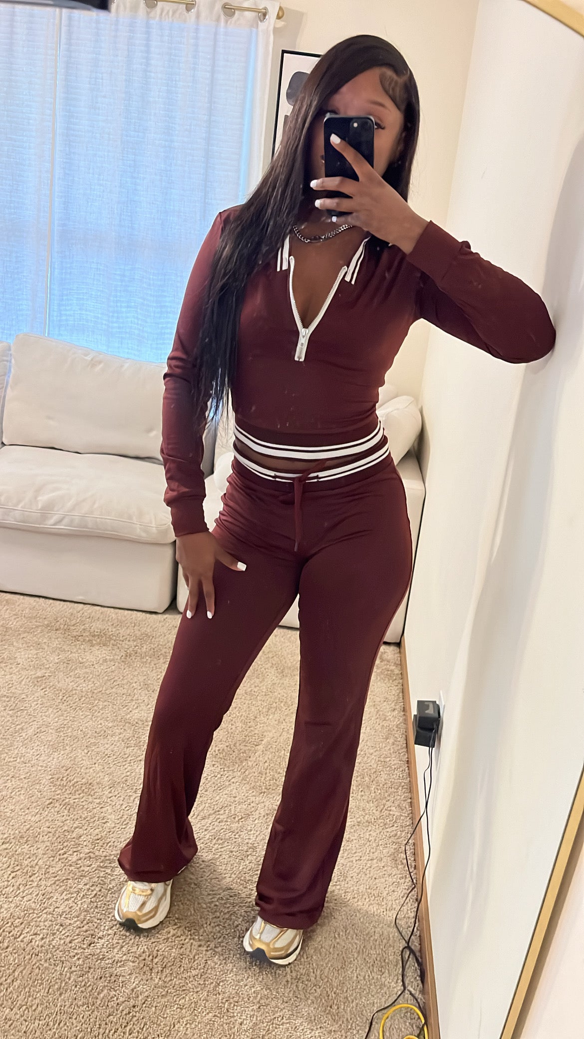 “Wayda” Fall Set (Burgundy)