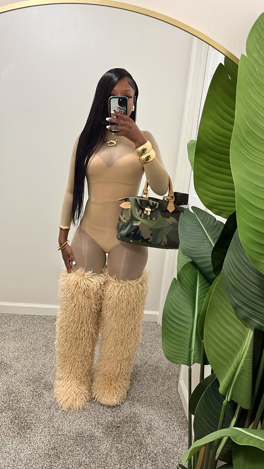 “Maci” Romper (Khaki)