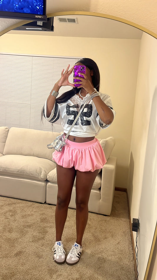 “FLAVORS” Mini Skirt (PINK)