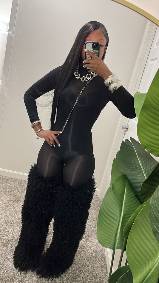 “Maci” Romper (Black)