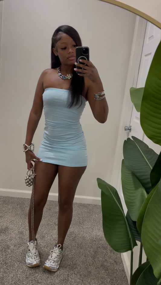 “ARIA” Dress (BLUE)