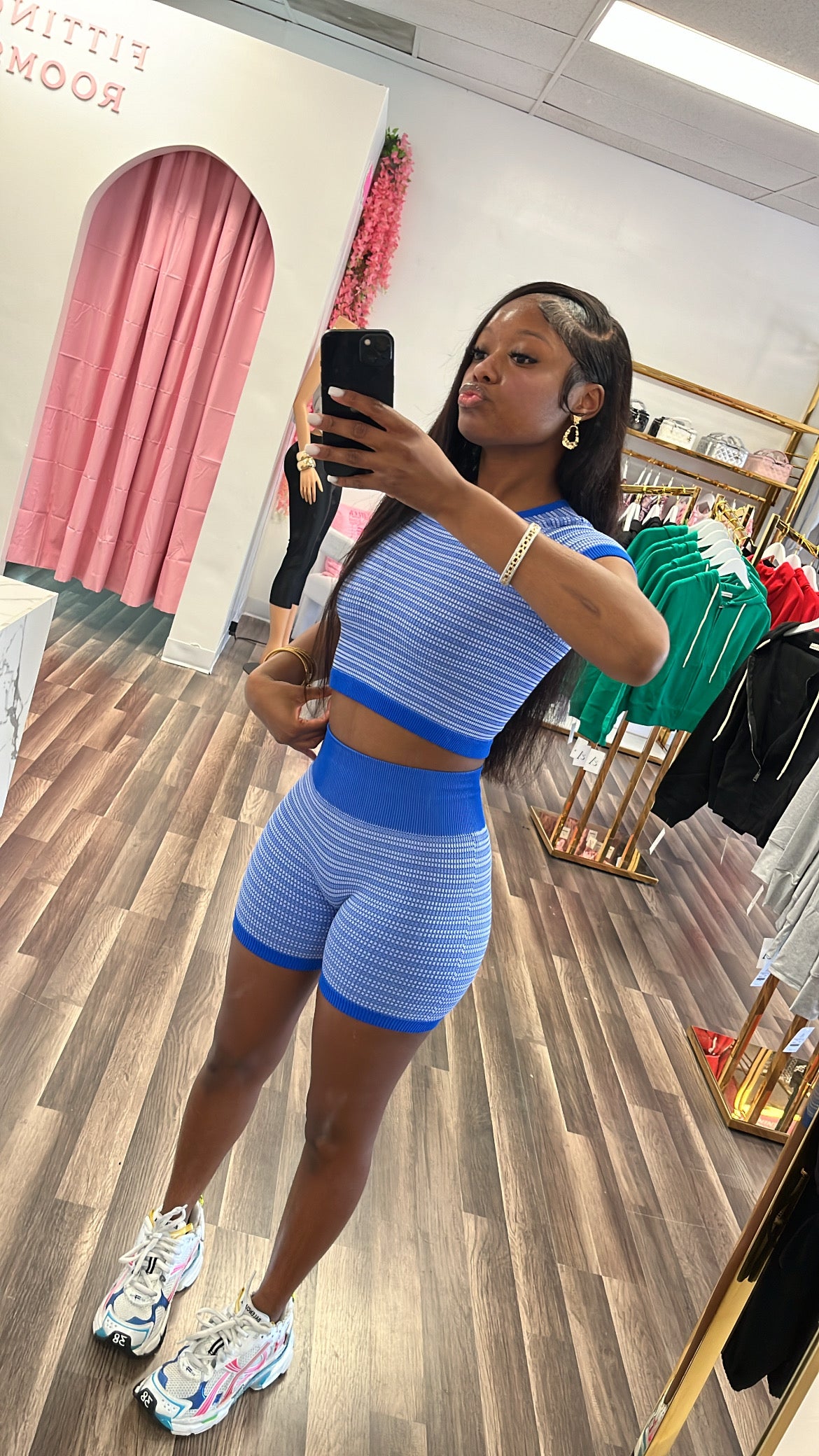 “Daisy” Short Sets (BLUE)