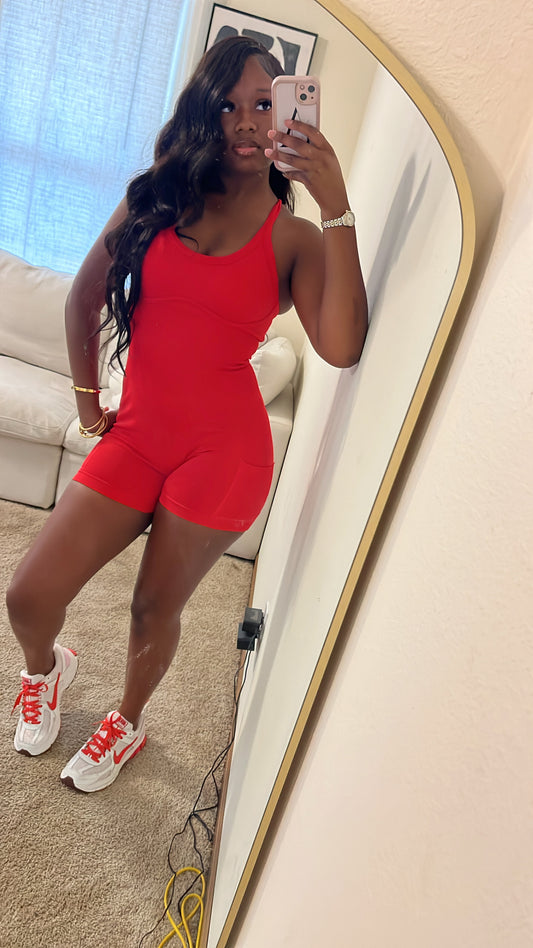 “On the run” romper